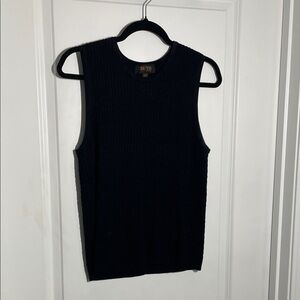 Truth Charcoal Textured Sleeveless Top